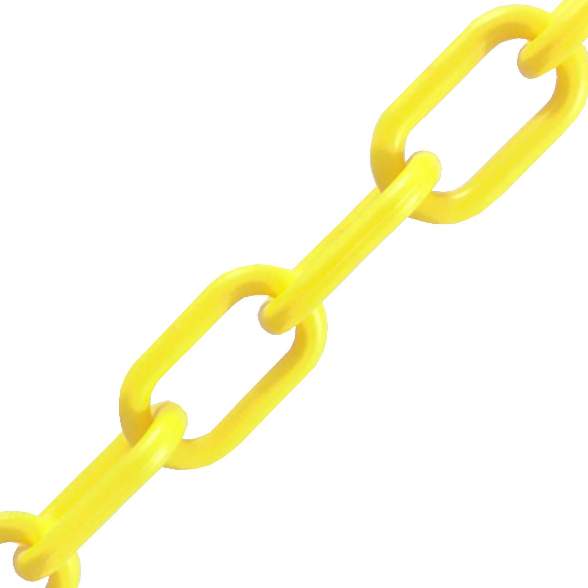 Yellow Plastic Chain by the metre (Maximum Length 25m)